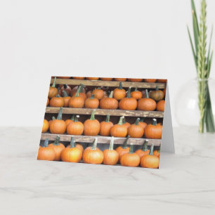 Tarjeta Halloween Pumpkin Wall