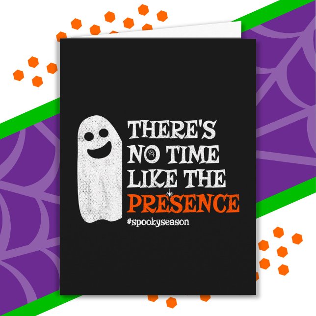 Tarjeta Halloween Spirit Happy Ghost Funny Halloween (Subido por el creador)