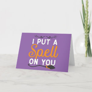 Tarjeta Halloween - Te Puse Una Pelea