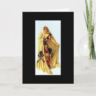 Tarjeta Halloween vintage
