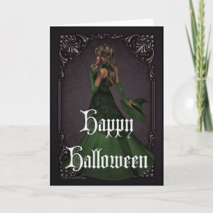 Tarjeta Halloween Witch 2 Happy Halloween