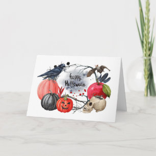 TARJETA **HALLOWEEN Y OTOÑO** ¿QUÉ MÁS SE PUEDE PEDIR?