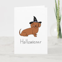 Hallowiener - perro de la salchicha de Frankfurt