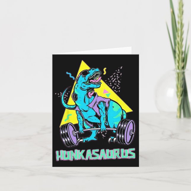 Tarjeta Halterofilia de Hunkasaurus (Anverso)