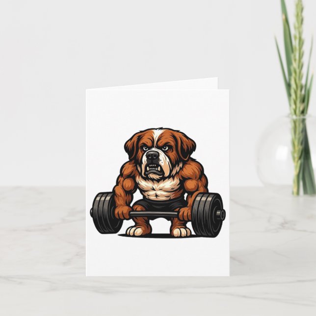 Tarjeta Halterofilia de Saint Bernard Gy (Anverso)