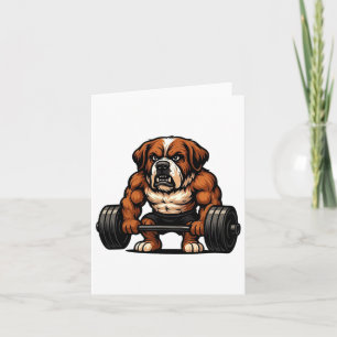 Tarjeta Halterofilia de Saint Bernard Gy