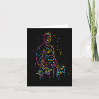 Tarjeta Halterofilia del gimnasio Strongman