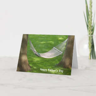 Tarjeta Hamaca para el Día del Padre