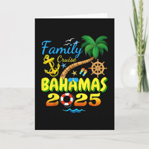 Tarjeta Hamas Crucero 2025 Familia Amigos Grupo Vacaciones