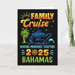 Tarjeta Hamas Crucero 2025 Familia Amigos Grupo Vacaciones