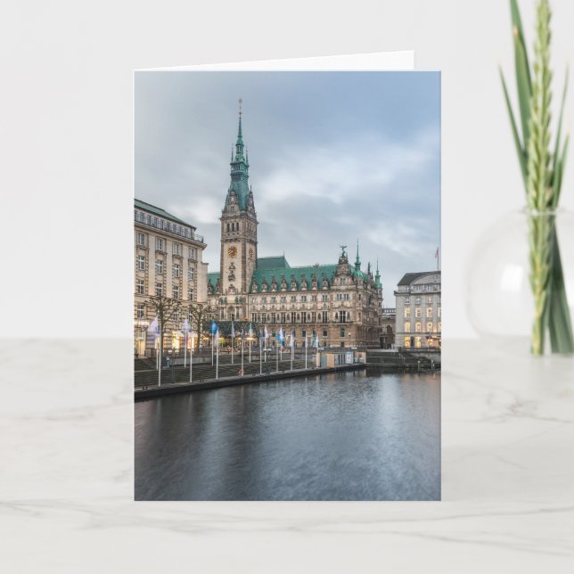 Tarjeta Hamburgo Alemania (Anverso)