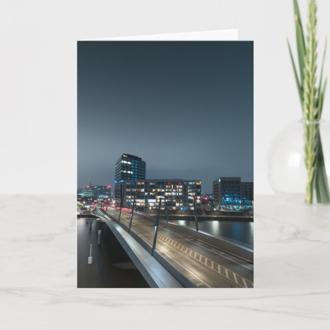 Tarjeta Hamburgo Alemania (Anverso)