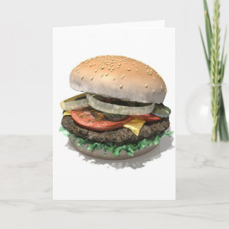 Tarjeta Hamburguesa