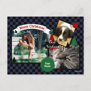 Tarjeta HAMbyWG Navidades de fondo verificados