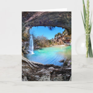 Tarjeta Hamilton Pool - Austin Texas