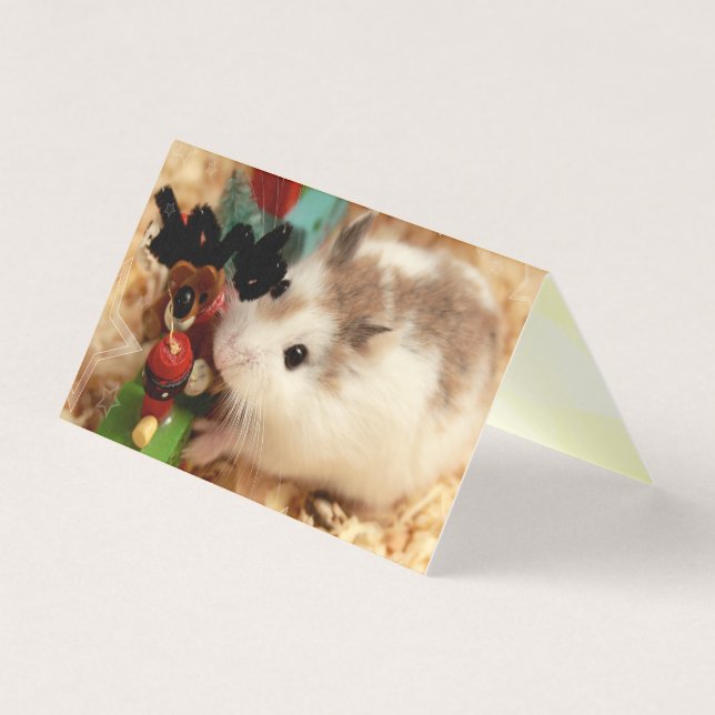 Tarjeta Hammyville - Cute Hamster (Anverso)