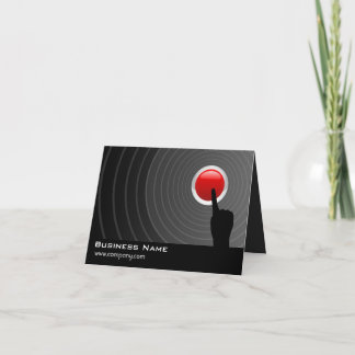 Tarjeta Hand on Button Hi-Tech