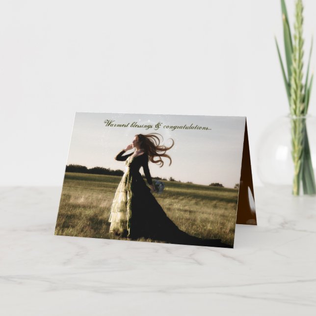 Tarjeta Handfasting Congrats (Anverso)
