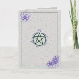 Tarjeta Handfasting feliz
