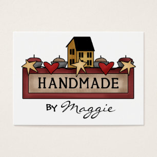 Tarjeta "Handmade By" - SRF