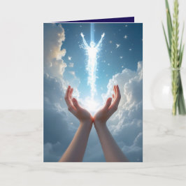 Tarjeta Hands Set the Soul Free, You have gone sympathy 