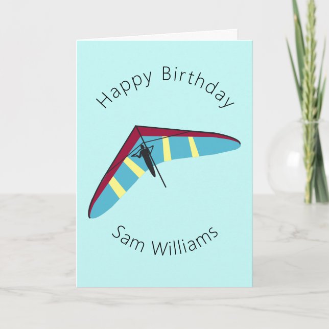 Tarjeta Hang Gliding (Anverso)