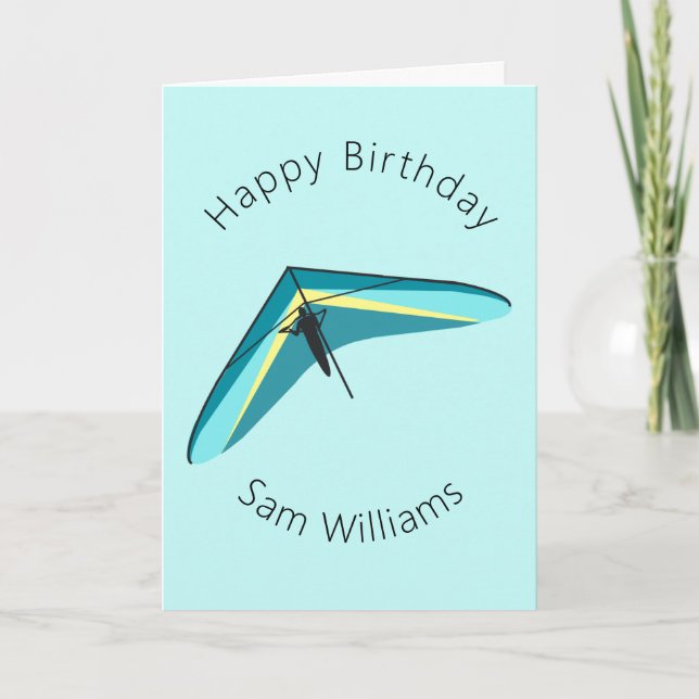 Tarjeta Hang Gliding (Anverso)