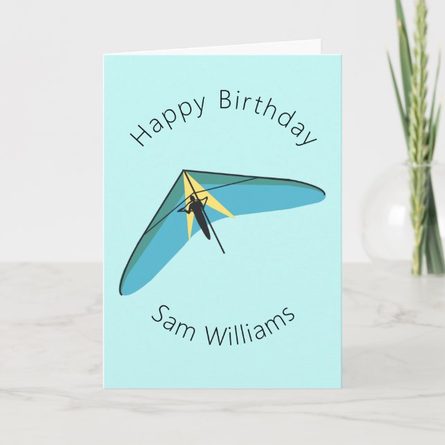 Tarjeta Hang Gliding (Anverso)