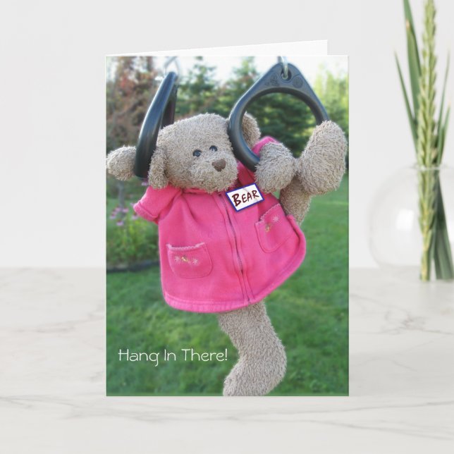 Tarjeta Hang-in-There (Anverso)