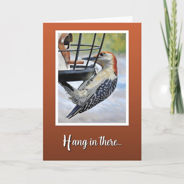 Tarjeta Hang in There - Birthday Card (Anverso)