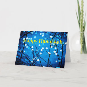 Tarjeta Hanukkah