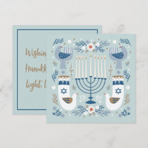 Tarjeta Hanukkah