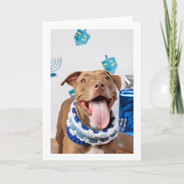 Tarjeta Hanukkah (Anverso)