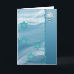 Tarjeta Hanukkah Blue<br><div class="desc">Tarjeta Hanukkah Blue</div>
