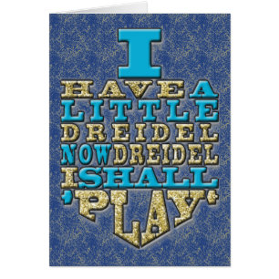 Tarjeta Hanukkah con sobres