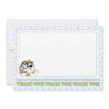 Tarjeta Hanukkah Gracias 7" x 5" Personalización