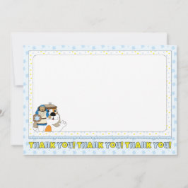 Tarjeta Hanukkah Gracias 7" x 5" Personalización
