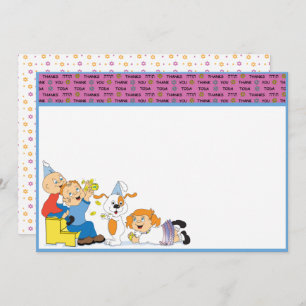 Tarjeta Hanukkah Gracias 7" x 5" Personalización