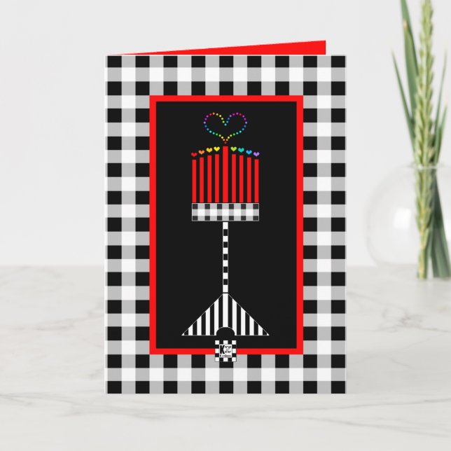 Tarjeta Hanukkah Love (Anverso)