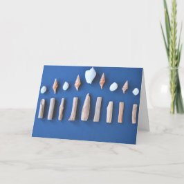 Tarjeta Hanukkah Menorah