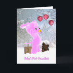 Tarjeta Hanukkah, primer Hanukkah del bebé<br><div class="desc">Tarjeta Hanukkah,  primer Hanukkah del bebé</div>