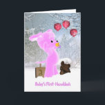 Tarjeta Hanukkah, primer Hanukkah del bebé<br><div class="desc">Tarjeta Hanukkah,  primer Hanukkah del bebé</div>