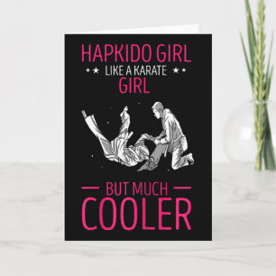 Tarjeta Hapkido Artes Marciales Coreanas Hapkido Lanzadas