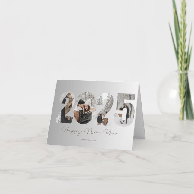 Tarjeta happ new year card 2025 (Anverso)