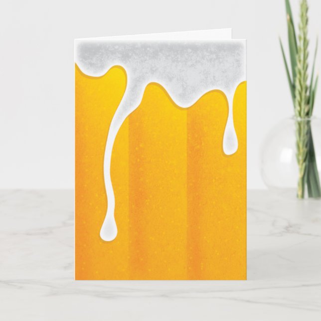 Tarjeta Happy 21st Card - Beer Stein (Anverso)