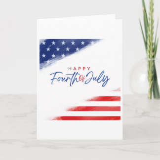 Tarjeta Happy 4th of July! Greeting Card