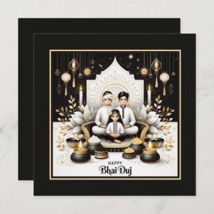 Tarjeta Happy Bhai Duj