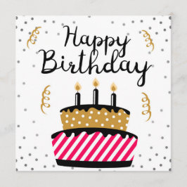 Tarjeta Happy Birthday