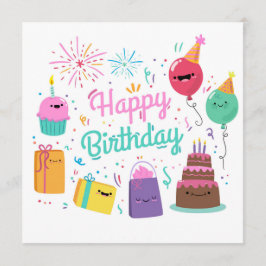 Tarjeta Happy Birthday