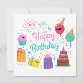 Tarjeta Happy Birthday